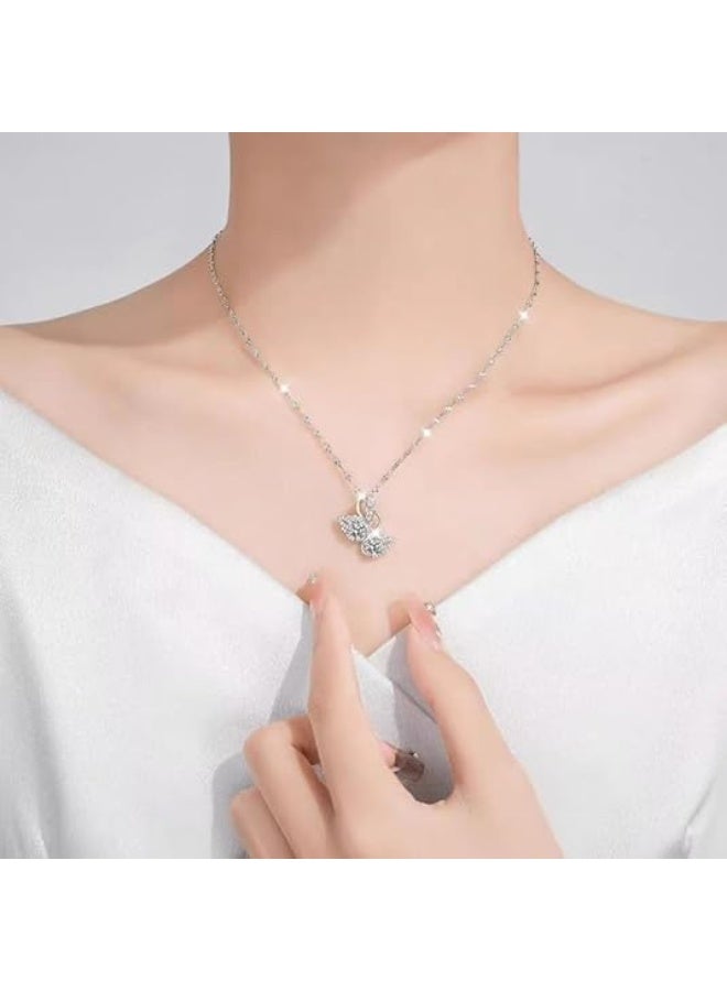Swan Necklace for Women, Tiny Swan Pendant Necklace, Elegant Swan Jewelry Gift for Best Friend on Christma Valentine’s Day, Fashion Jewelry Birthday Gift for Wife Daughter Sister - Image 4